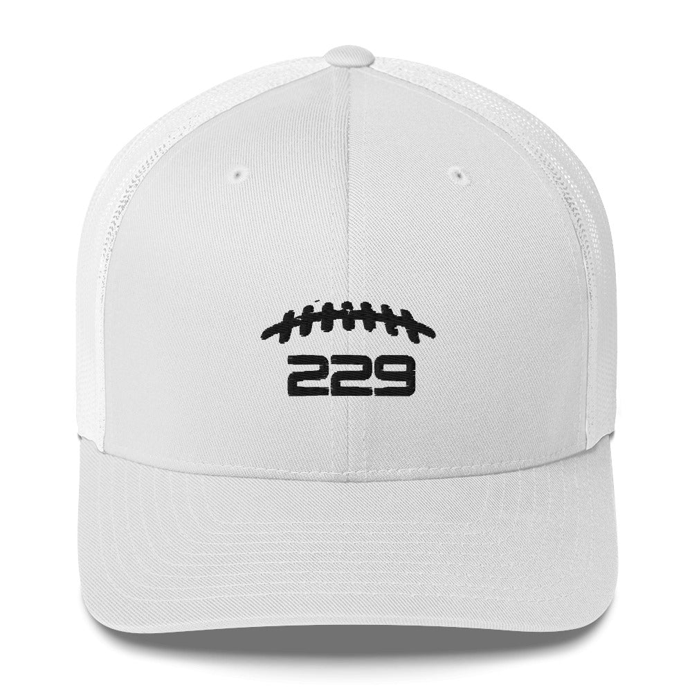 229 White Trucker Cap